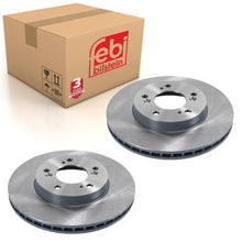 Load image into Gallery viewer, Pair of Brake Disc Fits Honda Civic CR-V 4WD HR-V 4WD Integra R Odys Febi 108428