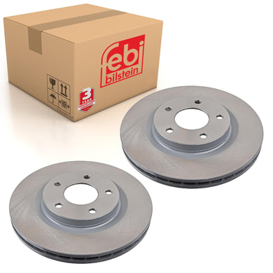 Pair of Brake Disc Fits Chrysler Sebring AWD OE 05105514AA Febi 108436