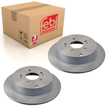 Load image into Gallery viewer, Pair of Brake Disc Fits Mitsubishi Grandis OE MR955407 Febi 108444