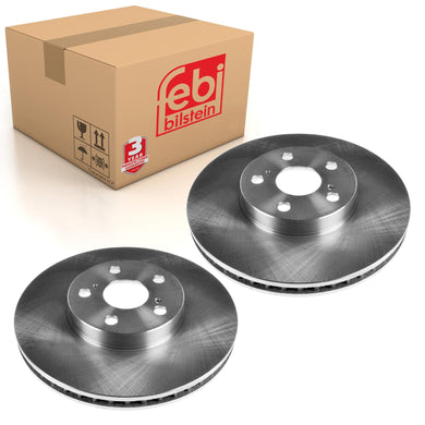 Pair of Brake Disc Fits Toyota Allion 4x4 Caldina Wagon Celica Corol Febi 108446