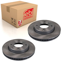 Load image into Gallery viewer, Pair of Brake Disc Fits KIA OE 517122D300 Febi 108449