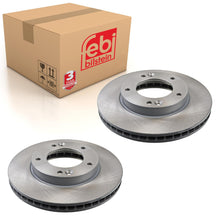 Load image into Gallery viewer, Pair of Brake Disc Fits KIA Sorento 4x4 OE 517123E000 Febi 108452