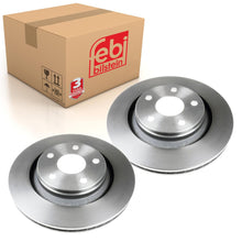 Load image into Gallery viewer, Pair of Front Brake Disc Fits Chrysler OE 68040177AA Febi 108461