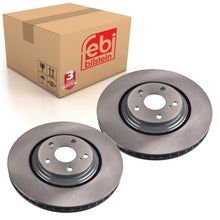 Load image into Gallery viewer, Pair of Front Brake Disc Fits Toyota OE 4351248110 Febi 108464