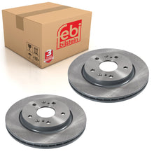 Load image into Gallery viewer, Pair of Brake Disc Fits Suzuki Swift AWD OE 5531170L00 Febi 108469