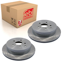 Load image into Gallery viewer, Pair of Brake Disc Fits Toyota OE 4243148080 Febi 108475
