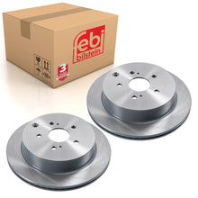 Load image into Gallery viewer, Pair of Brake Disc Fits Suzuki Grand Vitara AWD OE 5561177K01 Febi 108483