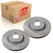Load image into Gallery viewer, Pair of Front Brake Disc Fits Honda OE 45251S9AE50 Febi 108485