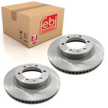 Load image into Gallery viewer, Pair of Front Brake Disc Fits Toyota OE 435120K140 Febi 108490