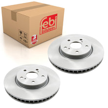 Load image into Gallery viewer, Pair of Brake Disc Fits Toyota Crown Majesta Mark 4x4 OE 4351230310 Febi 108498