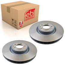 Load image into Gallery viewer, Pair of Front Brake Disc Fits Land Rover OE LR016176 Febi 108529