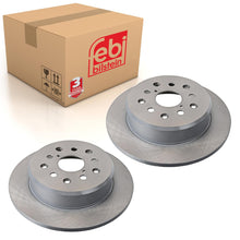 Load image into Gallery viewer, Pair of Rear Brake Disc Fits Toyota OE 4243130260 Febi 108535