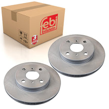Load image into Gallery viewer, Pair of Front Brake Disc Fits Toyota OE 4351210100 Febi 108537