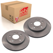 Load image into Gallery viewer, Pair of Front Brake Disc Fits Daihatsu OE 4351287402 Febi 108547
