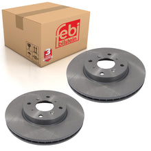 Load image into Gallery viewer, Pair of Front Brake Disc Fits Honda OE 45251S1A G00 Febi 108549