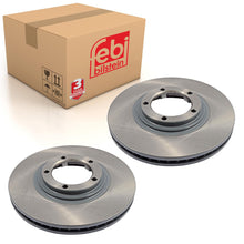 Load image into Gallery viewer, Pair of Brake Disc Fits Hyundai H-1 H200 Libero Starex Febi 108554