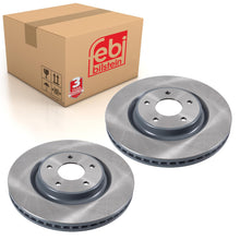 Load image into Gallery viewer, Pair of Front Brake Disc Fits Nissan OE 402064CE0A Febi 108558