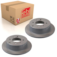 Load image into Gallery viewer, Pair of Rear Brake Disc Fits Hyundai OE 5841138310 Febi 108564