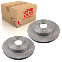 Load image into Gallery viewer, Pair of Front Brake Disc Fits Suzuki OE 5531180G00 Febi 108565