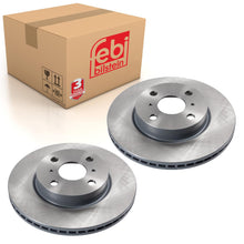 Load image into Gallery viewer, Pair of Front Brake Disc Fits Toyota OE 4351274010 Febi 108587