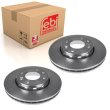 Load image into Gallery viewer, Pair of Front Brake Disc Fits Kia OE 0K2FA33251 Febi 108588