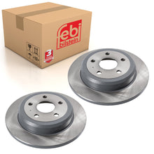 Load image into Gallery viewer, Pair of Rear Brake Disc Fits Chrysler OE 52124763AB Febi 108591
