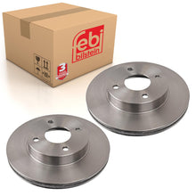 Load image into Gallery viewer, Pair of Front Brake Disc Fits Nissan OE 402061F500 Febi 108595