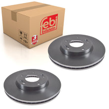 Load image into Gallery viewer, Pair of Front Brake Disc Fits Kia OE 517121D000 Febi 108601