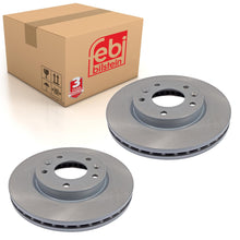 Load image into Gallery viewer, Pair of Front Brake Disc Fits Kia OE 0K58B33251 Febi 108608