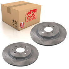 Load image into Gallery viewer, Pair of Rear Brake Disc Fits Honda OE 42510TM8G00 Febi 108610