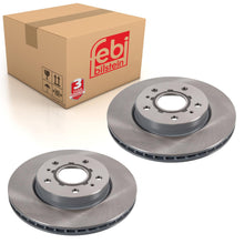 Load image into Gallery viewer, Pair of Front Brake Disc Fits Suzuki OE 5531180J02 Febi 108614