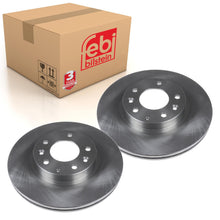 Load image into Gallery viewer, Pair of Front Brake Disc Fits Mazda OE N12Y3325XA Febi 108622