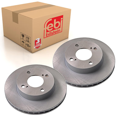 Pair of Front Brake Disc Fits Suzuki OE 5531184M00 Febi 108628