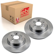 Load image into Gallery viewer, Pair of Rear Brake Disc Fits Land Rover OE LR 072016 Febi 108661