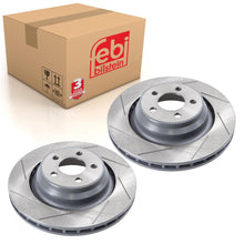Load image into Gallery viewer, Pair of Rear Brake Disc Fits Chrysler OE 05290538AC Febi 108662