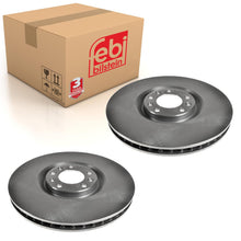 Load image into Gallery viewer, Pair of Front Brake Disc Fits Peugeot OE 4249.F9 Febi 108667