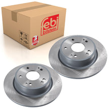 Load image into Gallery viewer, Pair of Rear Brake Disc Fits Honda OE 42510T7WA02 Febi 108670