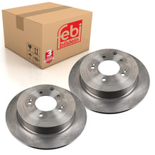Load image into Gallery viewer, Pair of Rear Brake Disc Fits Hyundai OE 58411D3000 Febi 108675