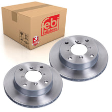 Load image into Gallery viewer, Pair of Front Brake Disc Fits Subaru Justy Suzuki Alto Cappuccino Swi Febi 10867