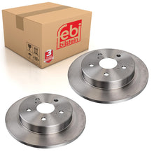 Load image into Gallery viewer, Pair of Rear Brake Disc Fits Lexus OE 4243178010 Febi 108688
