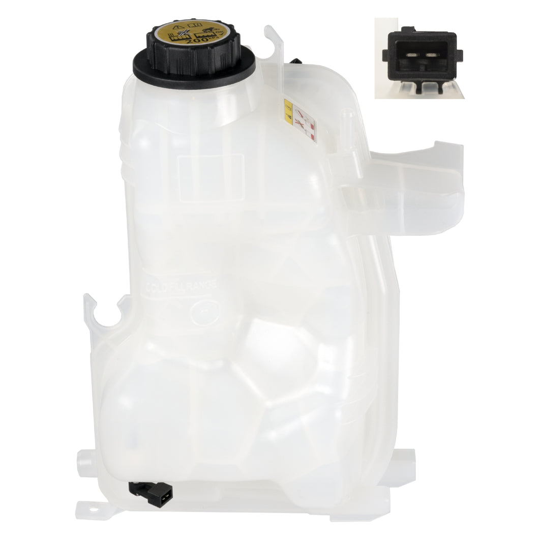 Coolant Expansion Tank Inc Cover & Sensor Fits Land Rover Range Rove Febi 108694