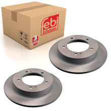 Load image into Gallery viewer, Pair of Front Brake Disc Fits Suzuki Jimny Samurai Vitara Santana Febi 10869