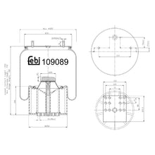 Load image into Gallery viewer, Air Spring Inc Plastic Piston Fits Bergische Achsen OE 0542943510 Febi 109089