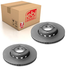 Load image into Gallery viewer, Pair of Front Brake Disc Fits Audi quattro 90 Cabriolet 8G Coupe 8B Febi 10914