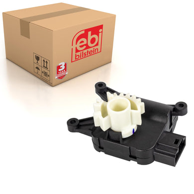 Recirculating Air Flap Adjustment Motor Inc Lever Fits Volkswagen Bo Febi 109176