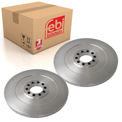 Pair of Brake Disc Fits Mercedes Benz UnimogU OE 4164210412 Febi 10924