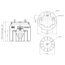 Load image into Gallery viewer, Air Spring Inc Plastic Piston Fits Bergische Achsen OE 0542943860 Febi 109307
