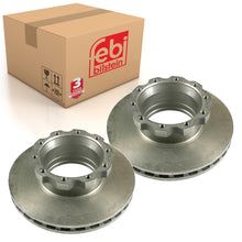 Load image into Gallery viewer, Pair of Rear Brake Disc Fits MAN Bus HOC LIONS CITY CLASSIC NG RH SU Febi 10932