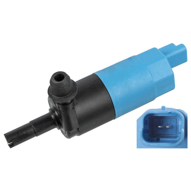 Headlight Washer Pump Inc Seal Ring Fits Citroen C2 C3 Febi 109447