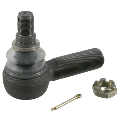Front Tie Rod Drag Link End Inc Castle Nut & Cotter Pin Fits Volvo B1 Febi 11115